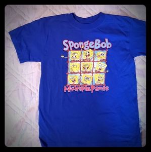 Boys Spongebob Squarepants Tshirt Size Medium